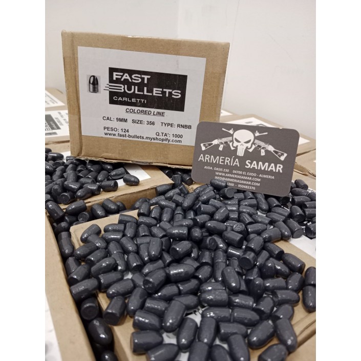FAST BULLET 9MM 124GR